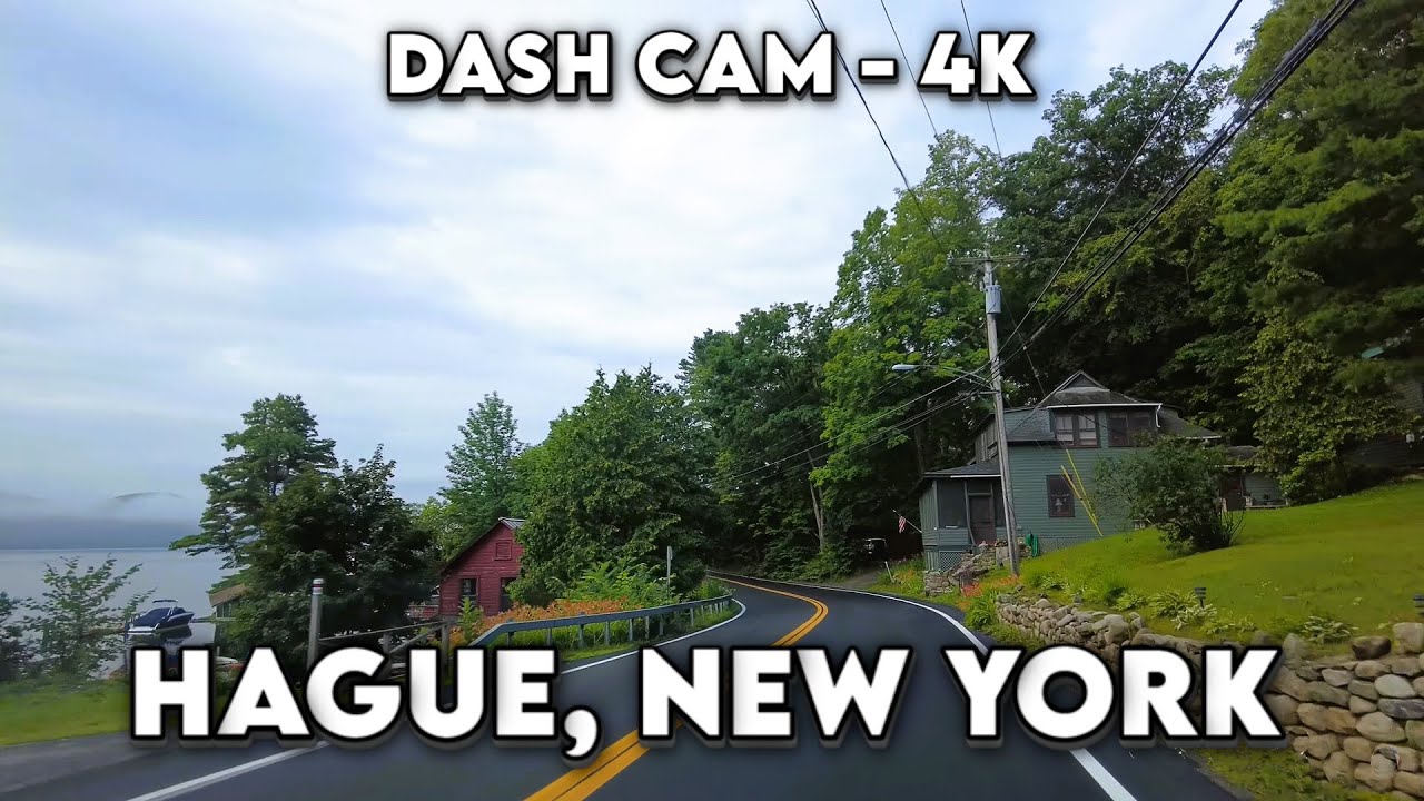 🚗 Explore Scenic Hague, NY in Stunning 4K! 🏞️