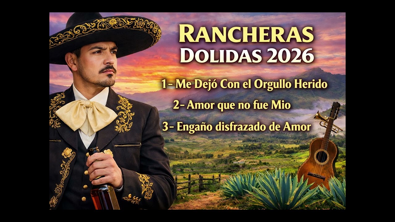 Rancheras Dolidas 2026 Que Te Harán Llorar en Silencio