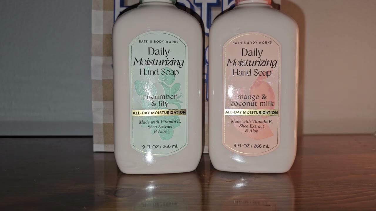Bath & Body Works Moisturizing Hand Soap Haul