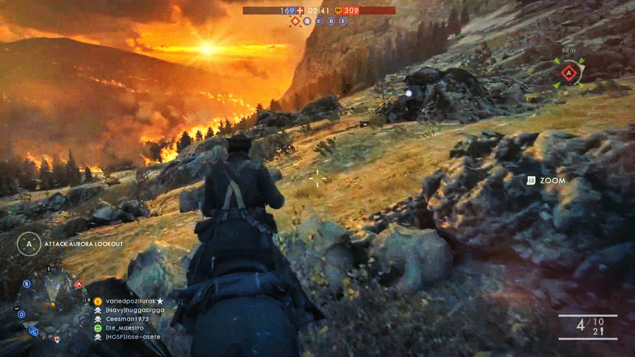 Battlefield 1: Caporetto Conquest Gameplay | 4K | PS5 | No Commentary