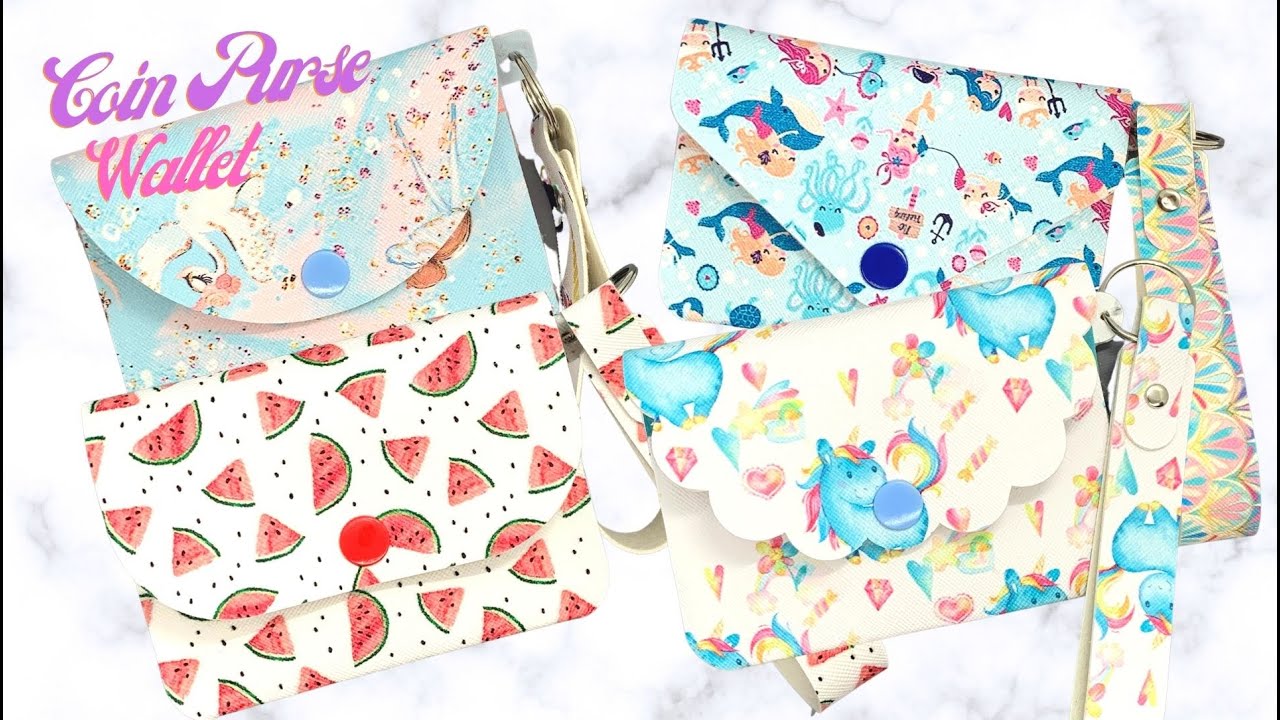 Zipper Coin Card WalletI No SewZipper pouch|Zipper Faux leather Wallet|How to Make Faux Leather Bag