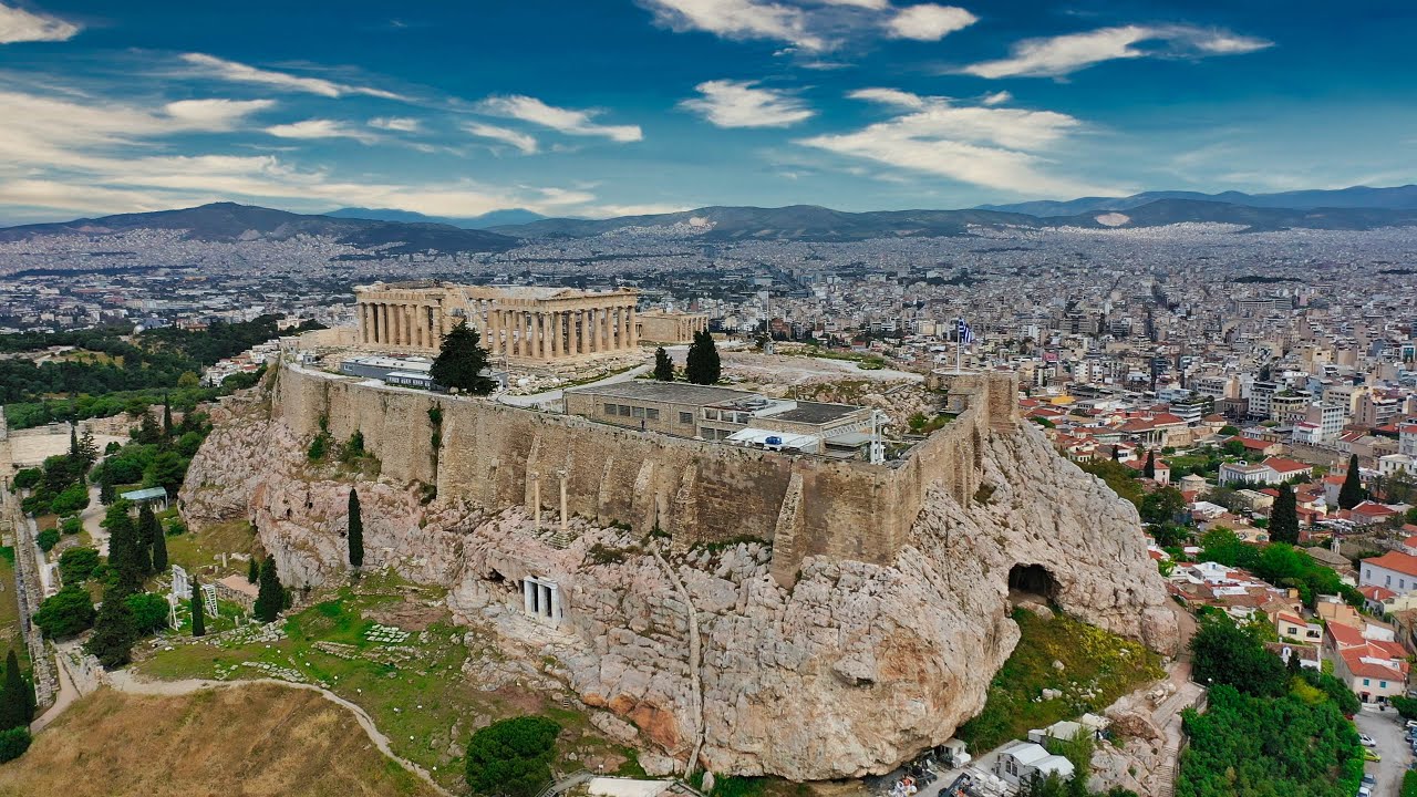 Athens Ancient Monuments | Drone DJI Mavic 2 Pro | 4K