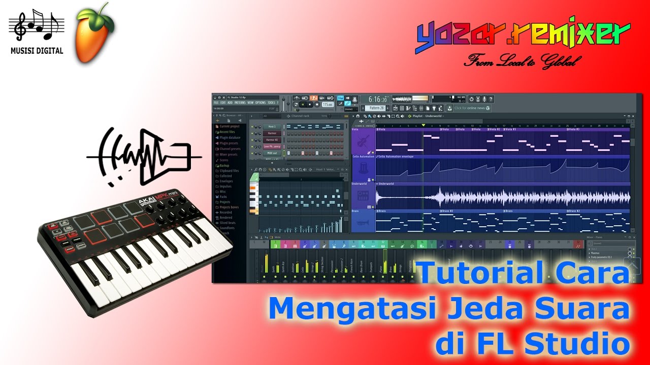 Tutorial Cara Mengatasi Jeda Suara di FL Studio