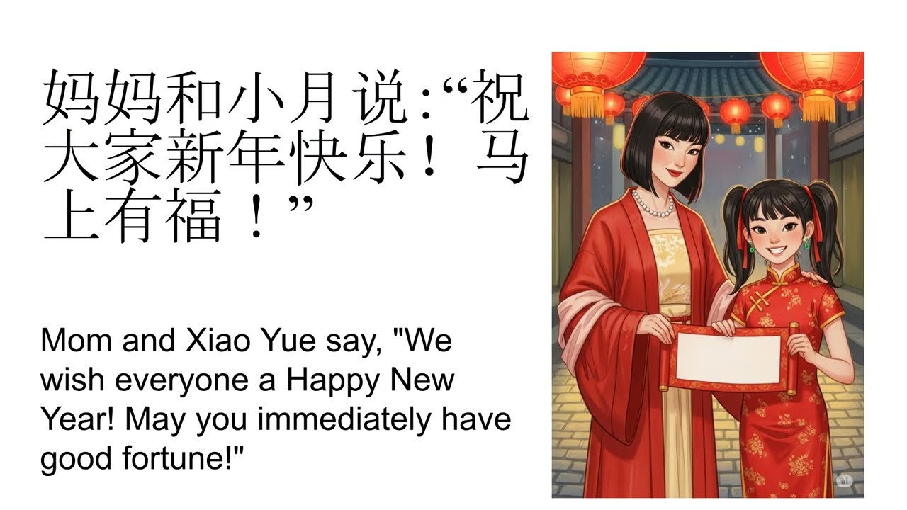 Learn Chinese 学中文  Celebrating Chinese New Year 过新年  Spring Festival 春节