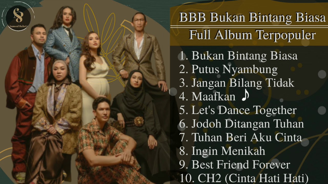 BBB Bukan Bintang Biasa Full Album Terbaik dan Terpopuler