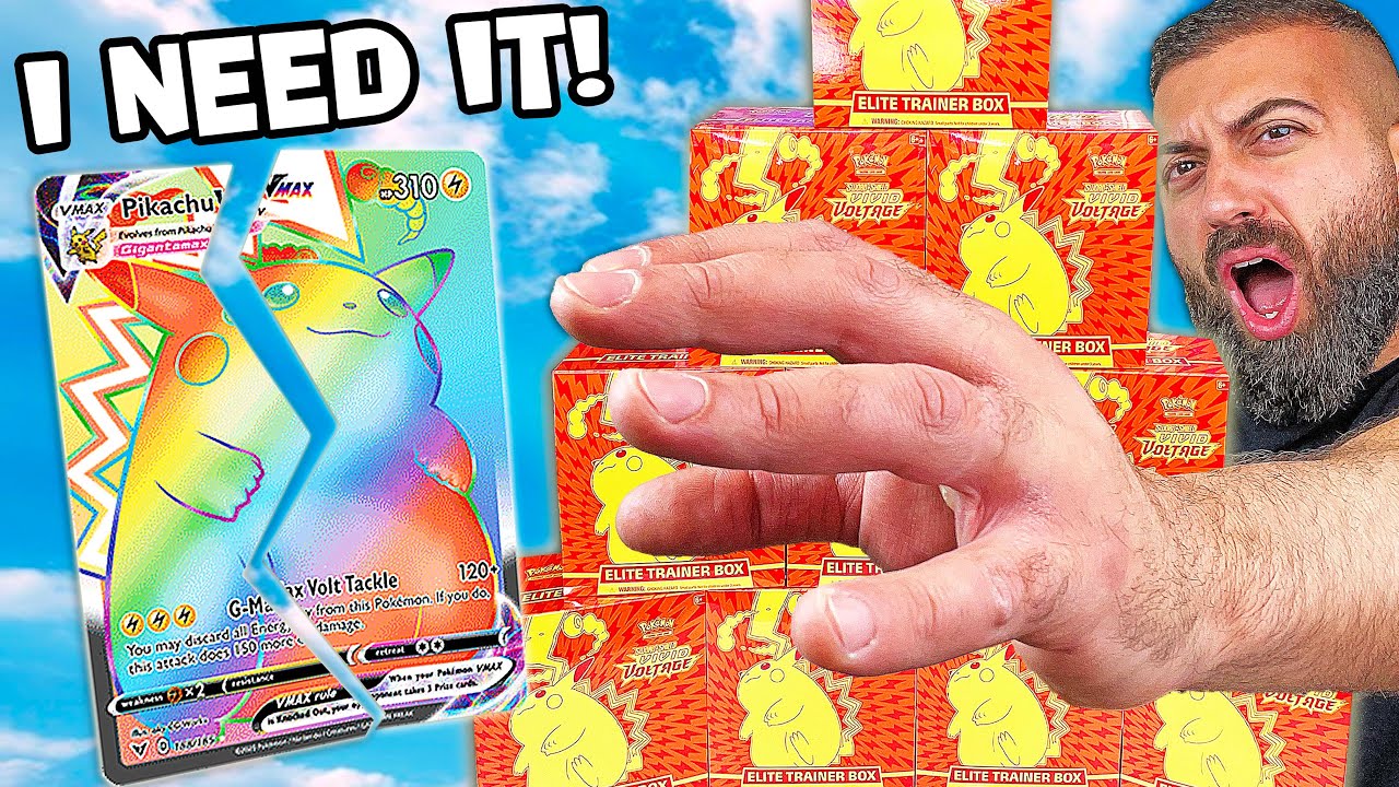My 2 Year Hunt For The Rainbow Pikachu Is Finally...