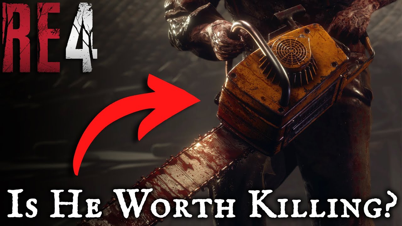 RE4 How To Kill The Chainsaw Guy & Survive The First Village (Resident Evil 4 Remake)