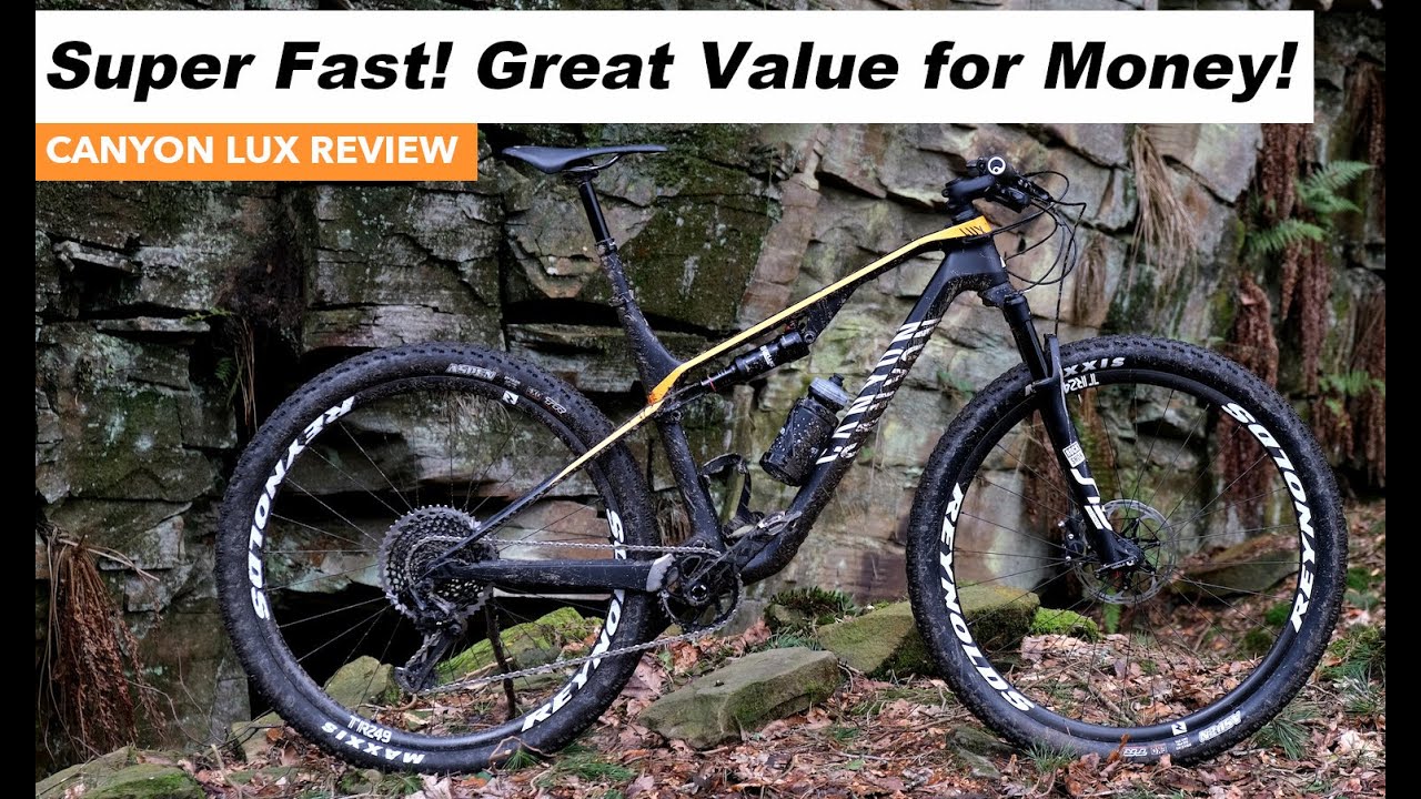 SUPER FAST! Canyon Lux CF SLX 9.0 2020 carbon race mountain bike review