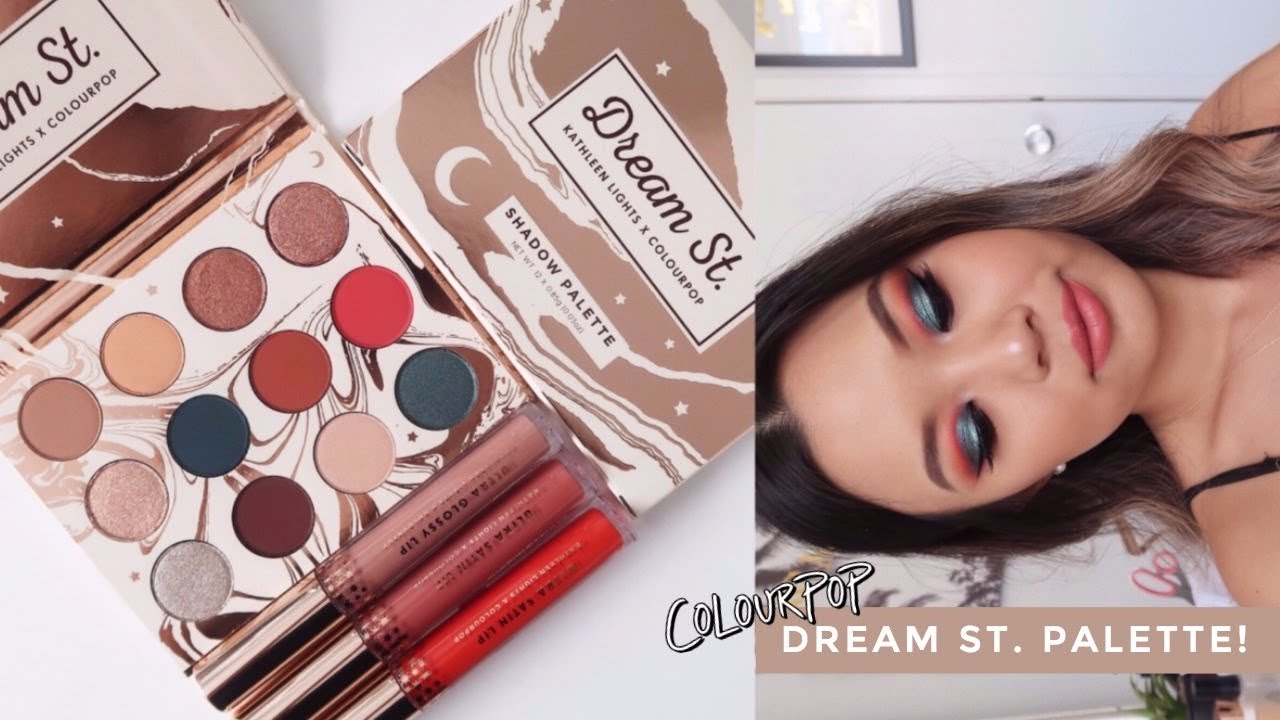 COLOURPOP X KATHLEENLIGHTS DREAM COLLECTION • 3 Looks, Review + Swatches