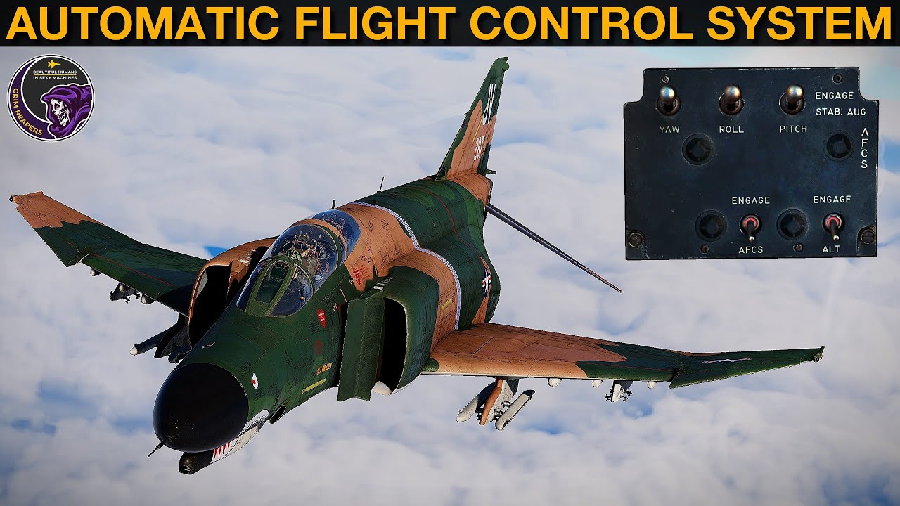 F-4E Phantom: Краткое руководство по системе автоматического управления полетом AFIS AFCS | DCS