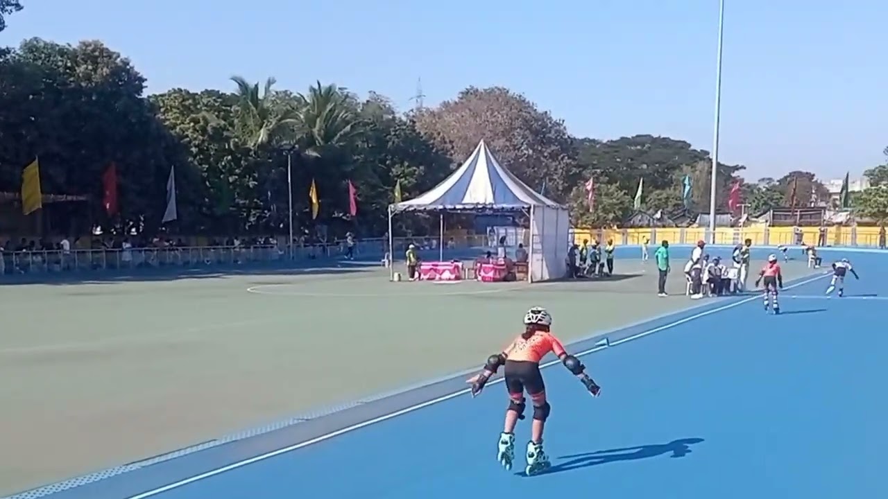 1000 Metres Girls Skating @ JN Stadium, Chennai - Karnataka Team Winners