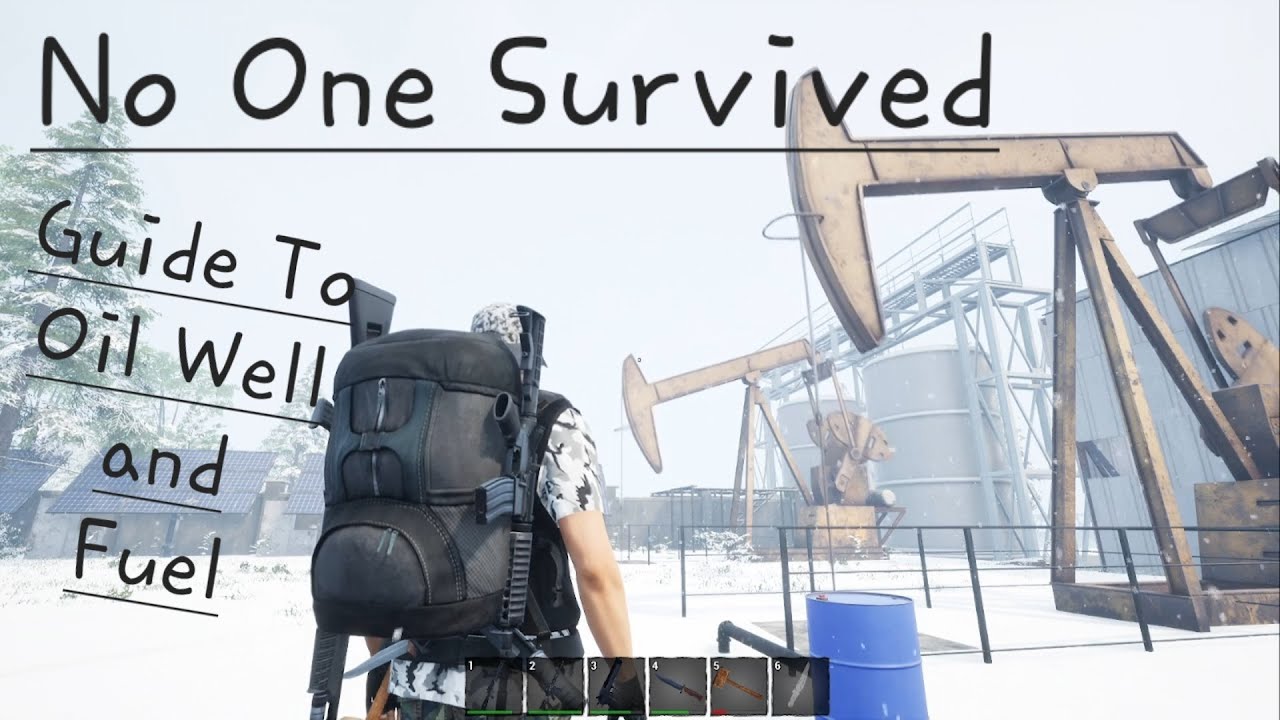 No One Survived Fuel and Oil Well Guide