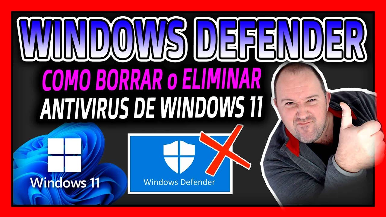 Como ELIMINAR el ANTIVIRUS de WINDOWS 11 - Windows Defender con IOBIT Unlocker ⭐ 2025