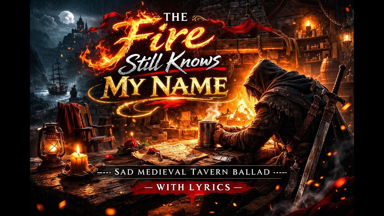 The Fire Still Knows My Name 🔥 Sad Medieval Tavern Song | DnD Bardcore Ballad with Lyrics