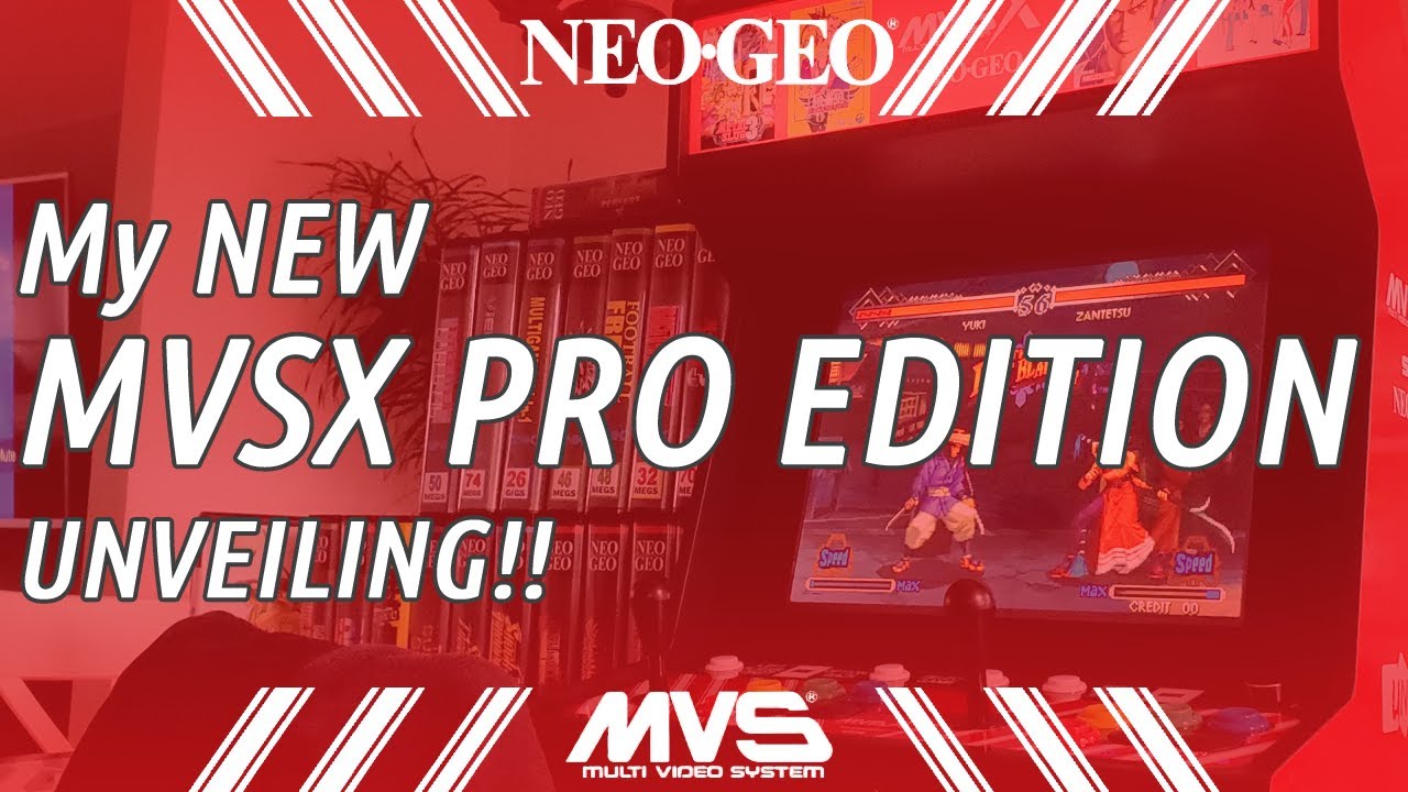 In the Arcade - Unveiling the MVSX PRO EDITION!!