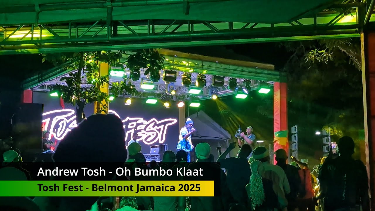Andrew Tosh - Oh Bumbo Klaat | Live @ Tosh Fest Jamaica 2025