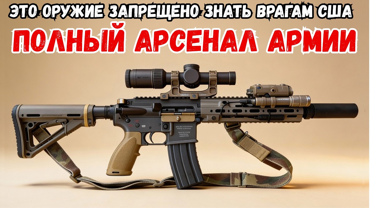 Почему Россия и Китай БОЯТСЯ этих 40 единиц оружия армии США