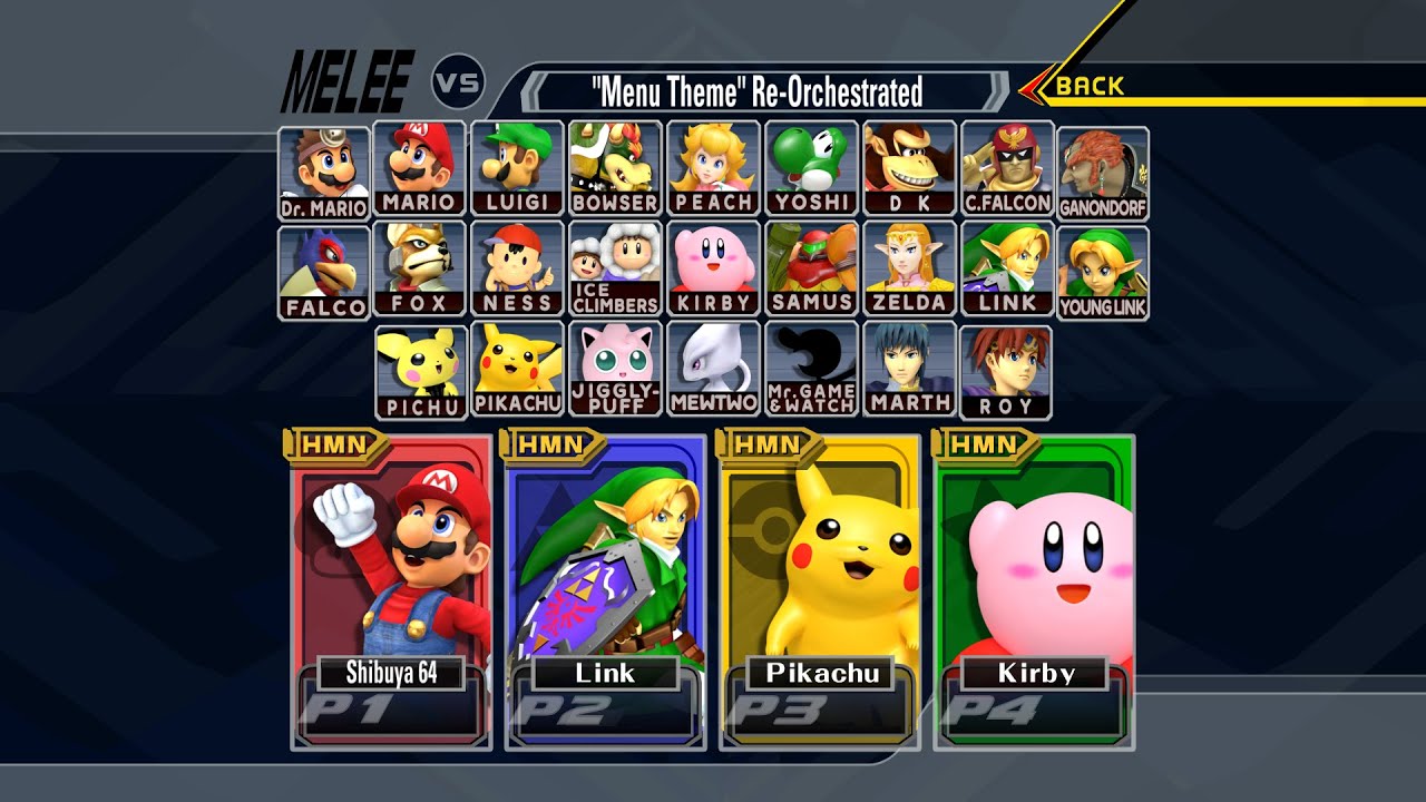 Smash Bros Melee 