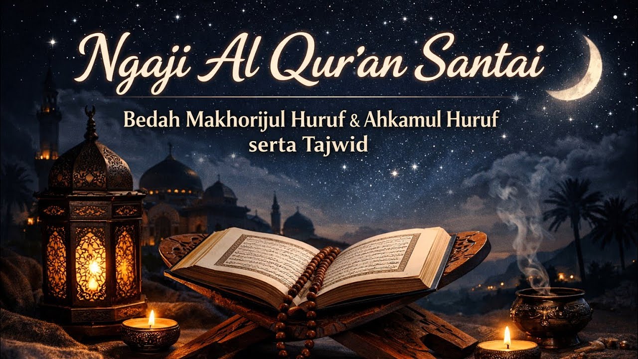 🔴 LIVE Belajar Ngaji Al-Qur'an. 16-03-2026