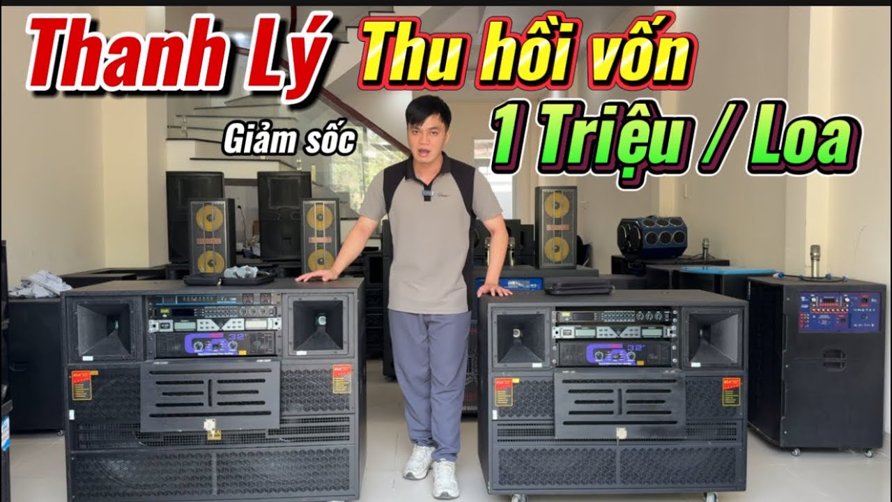 🔥 Thanh lý thu hồi vốn loa điện khủng giá rẻ bèo. Bao ship - Bao test toàn quốc #loakeogiare 