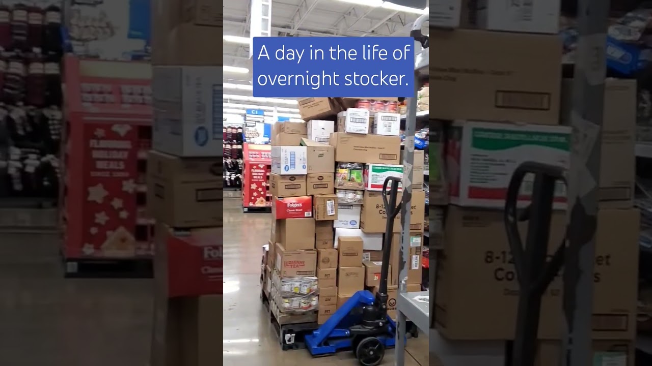 #Job #work #retailstore #retail #walmart #stocker #vlog#shorts #viralvideo