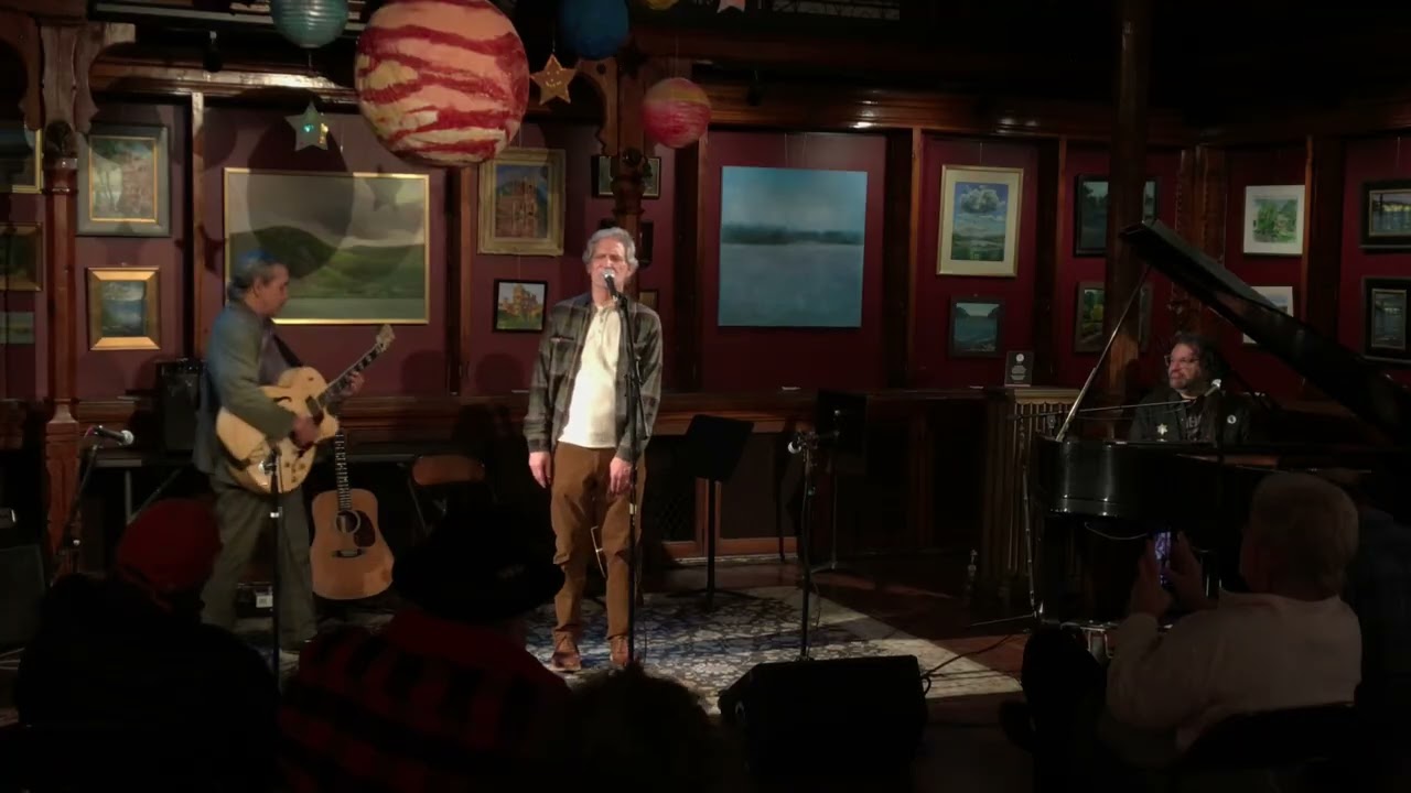 Joe Boggess, Patrick Jones, and Matthew King at the Howland Cultural Center’s Open-Mic  2-27-2026