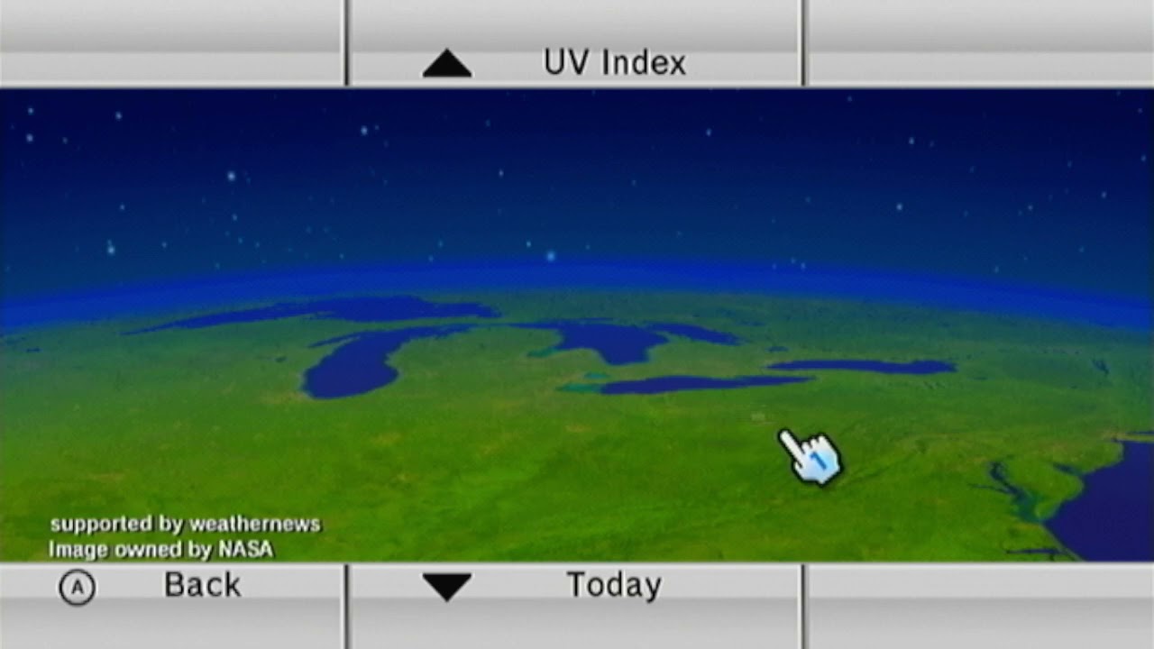Wii Weather Channel Video