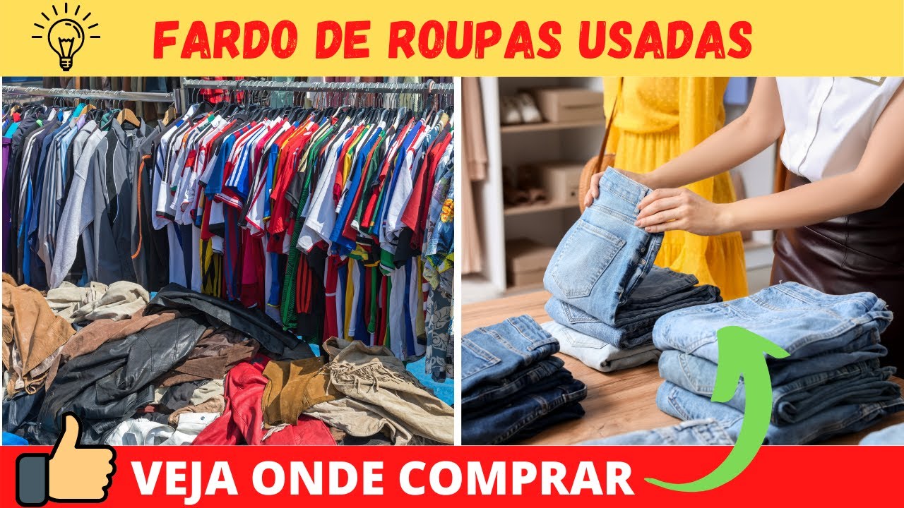7 Fornecedores de fardo de roupas usadas para brechó