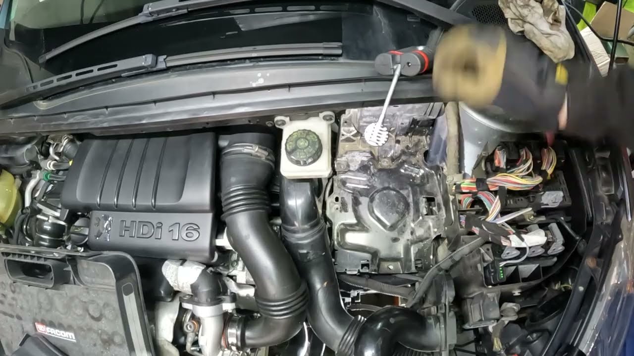 Замена стартера Peugeot 1.6 hdi 90 л.с.