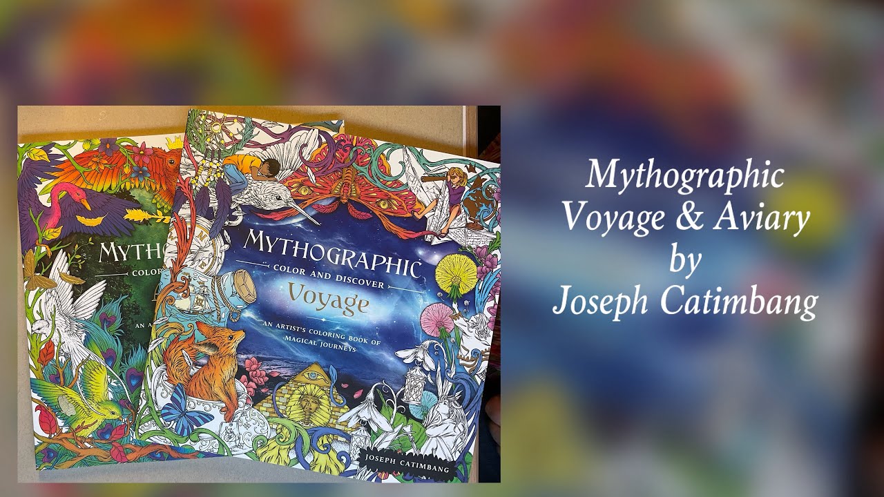 📚 MYTHOGRAPHIC Voyage & Aviary by Joseph Catimbang - flip through