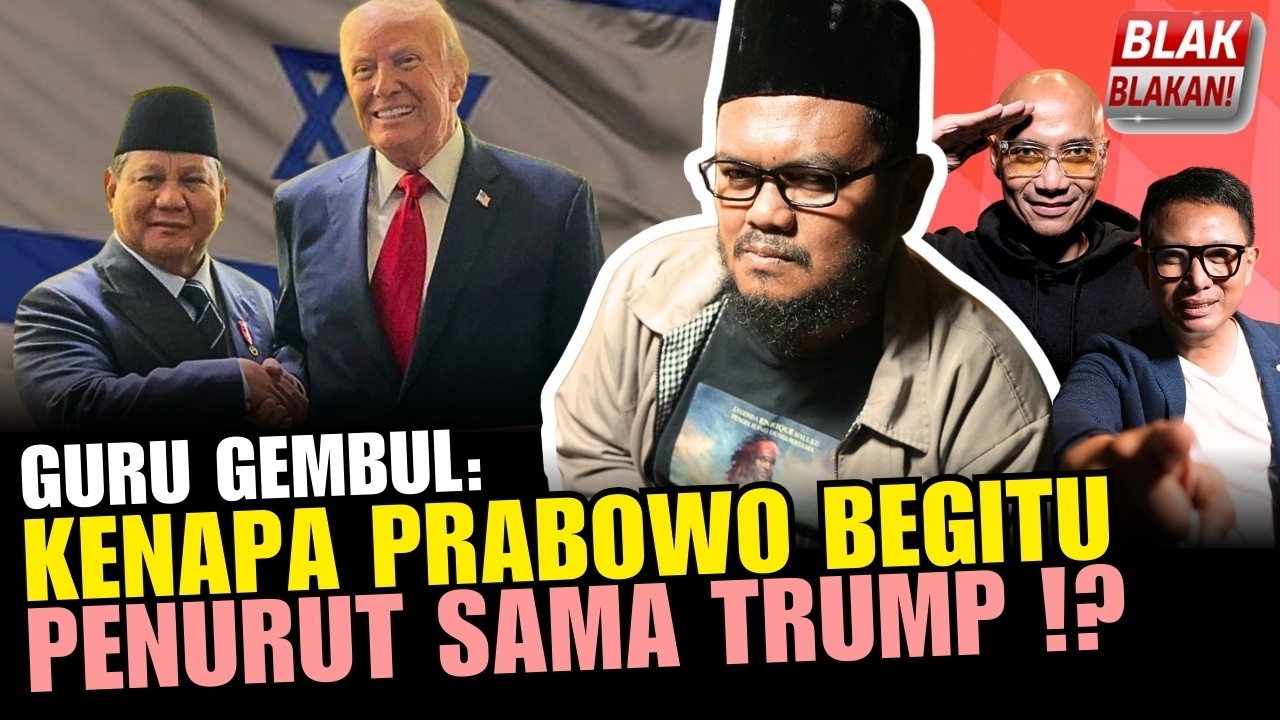 GAK HABIS PIKIR PRABOWO IKUT BOP-NYA DONALD TRUMP ⁉️ - Guru Gembul (Blak-Blakan #128)