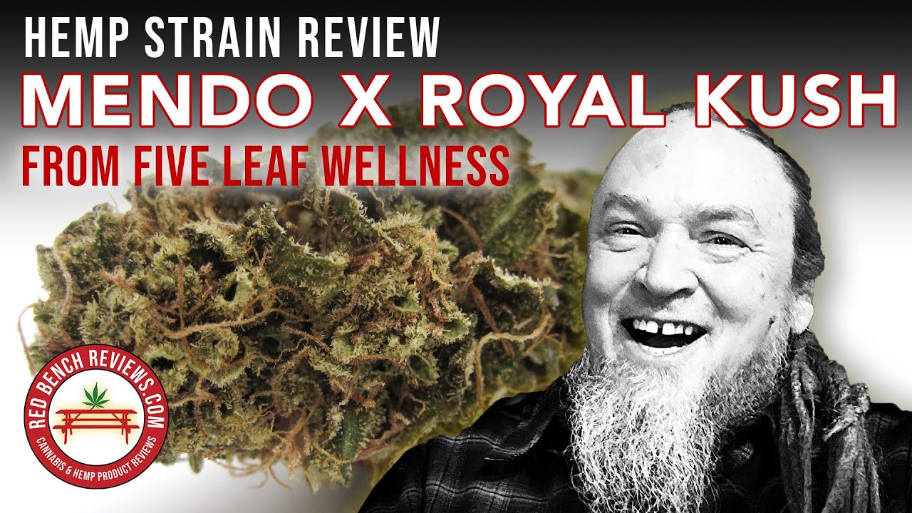 Five Leaf Wellness  | Mendo X Royal Kush Strain Review | 21% CBD