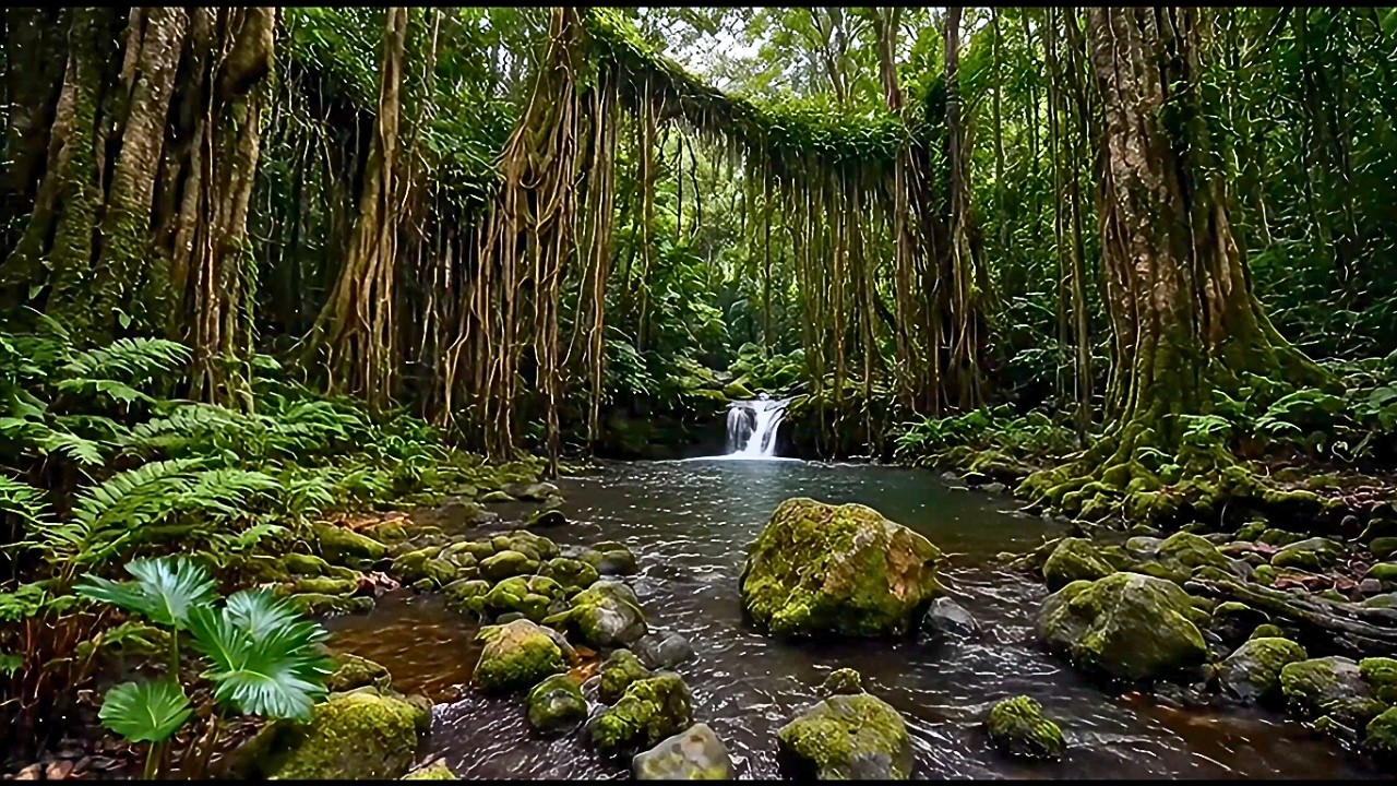 Sacred Woodland Stream 🌿 Pure Nature Ambience for Relaxation