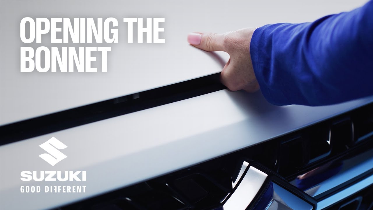 HOW TO OPEN YOUR CAR BONNET | SUZUKI S-CROSS