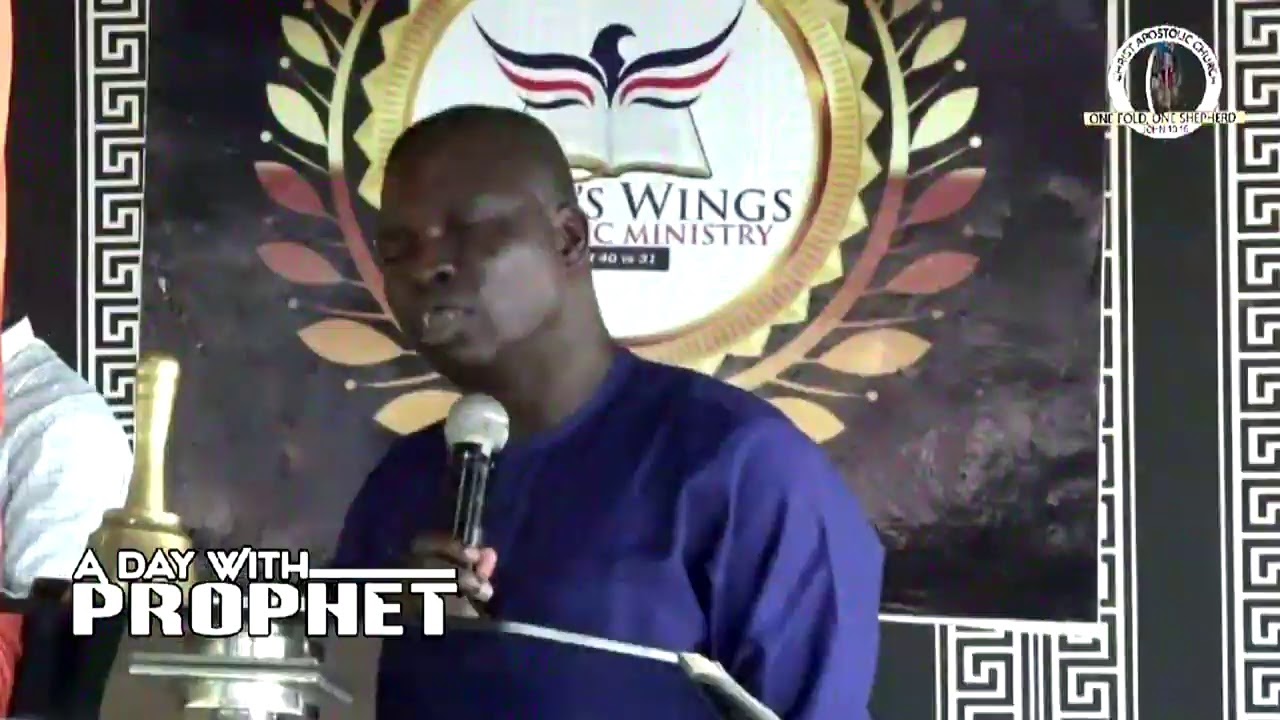 A DAY WITH PROPHET @ CAC EAGLE'S WINGS ASSEMBLY | Tagged: GOD OF OUR FATHERS. | 25TH JULY, 2021.