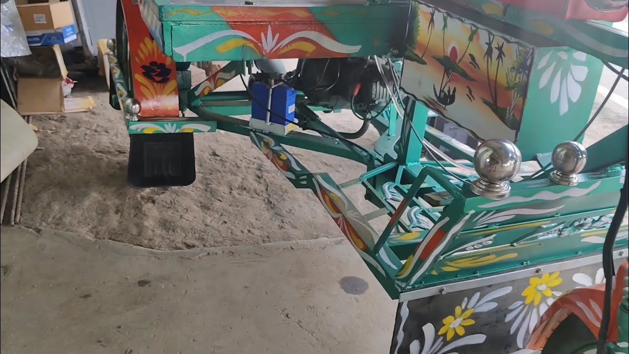 বাইকের ইঞ্জিন দিয়ে টলি ভ্যান bike engine the trolley van@easyvanrickshaw #video #automobile #48 vin