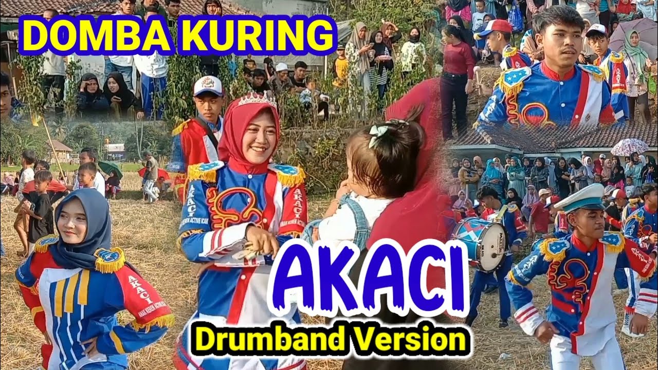 Keren !! Domba Kuring Versi Drumband AKACI Atraksi di Sedamukti Dano Bojong Raharja