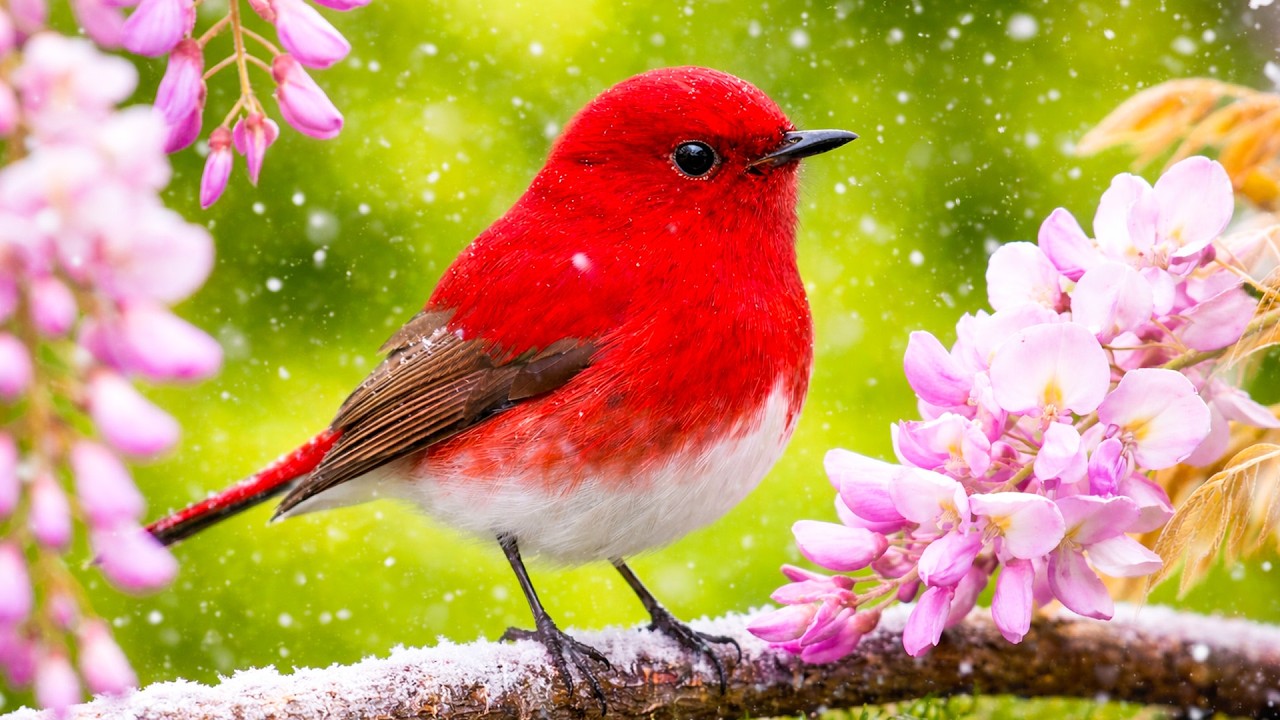 Piano & Bird Sounds for Relaxation, Stress Relief and Clear Mental Focus 🌿🕊️🎹 | No Ads