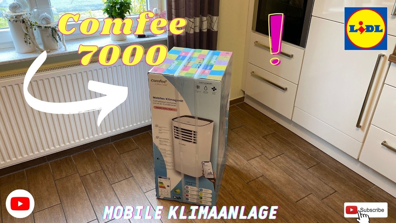 LIDL Comfee 7000 Mobiles Klimagerät / Klimaanlage / #1-Unboxing