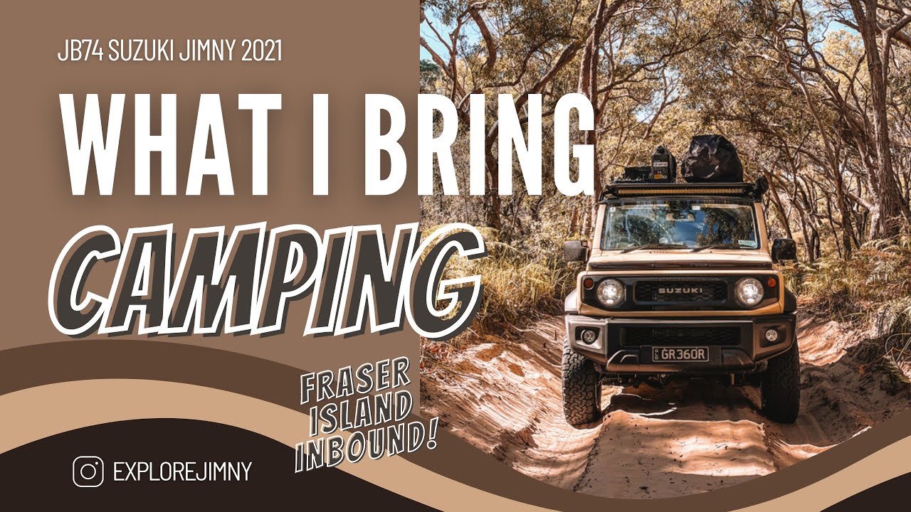 ЧТО Я беру с собой в поход на Suzuki Jimny JB74