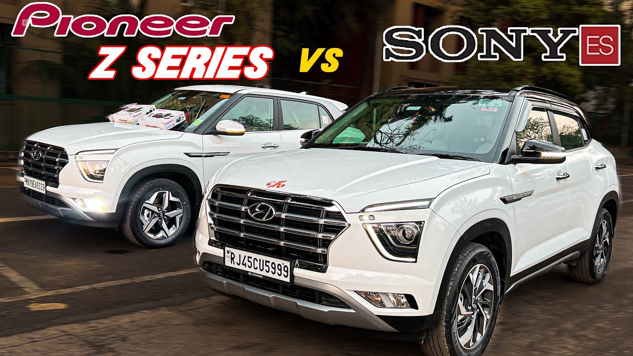 COMPARISON OF THE AUDIO KINGS !!! || PIONEER Z SERIES & SONY ES INSTALLED IN CRETA || 📞9321811482
