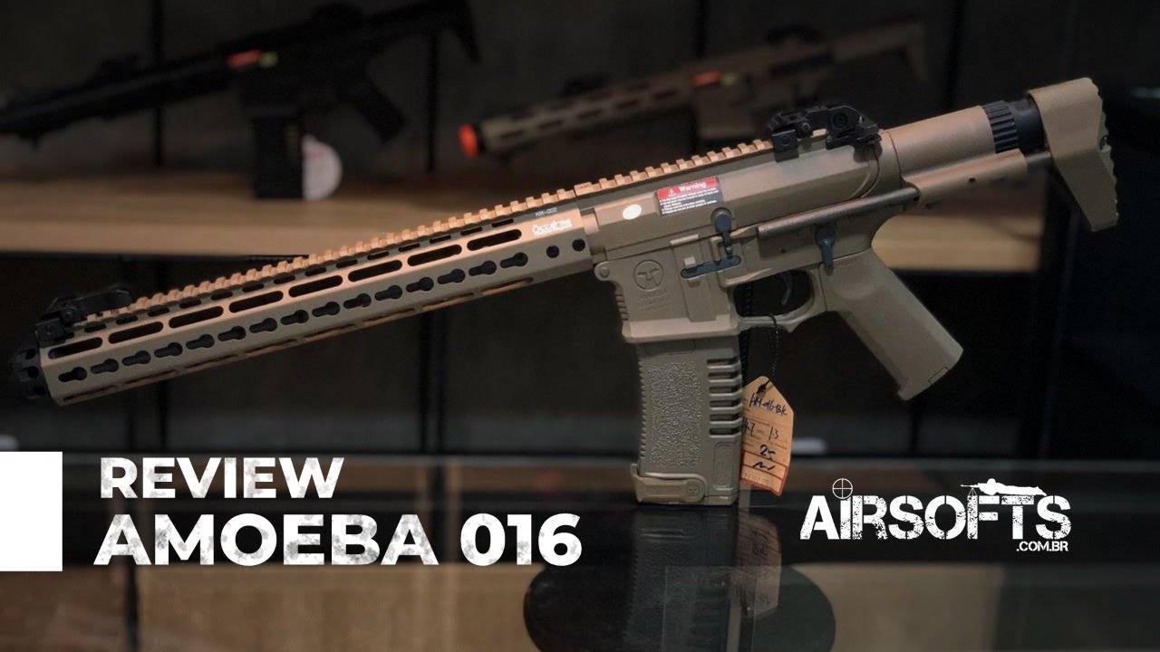 Review ARES AMOEBA 016 | Conheça a Airsoft que esta entre as Top 10 do mundo