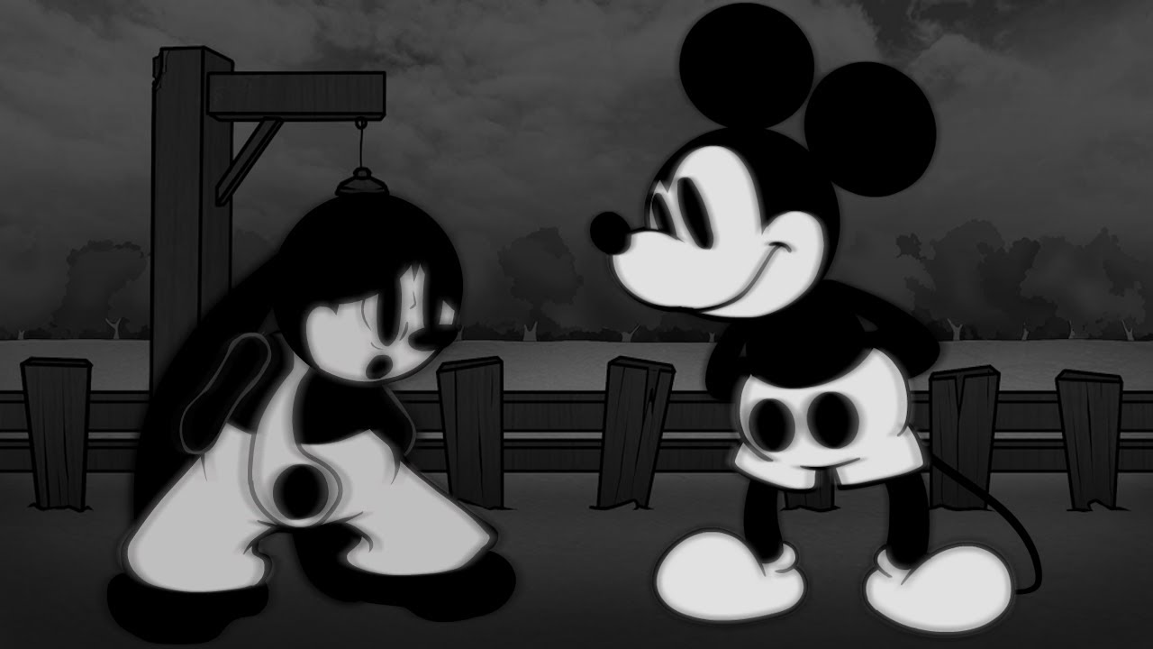 【FNF】Megrims Remix but Oswald and Mickey Mouse sings it
