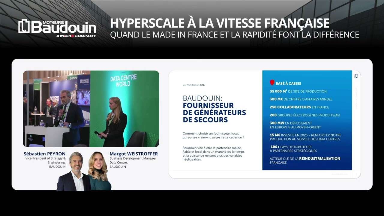 Baudouin : Hyperscale à la vitesse française | L’ingénierie française au service du cloud