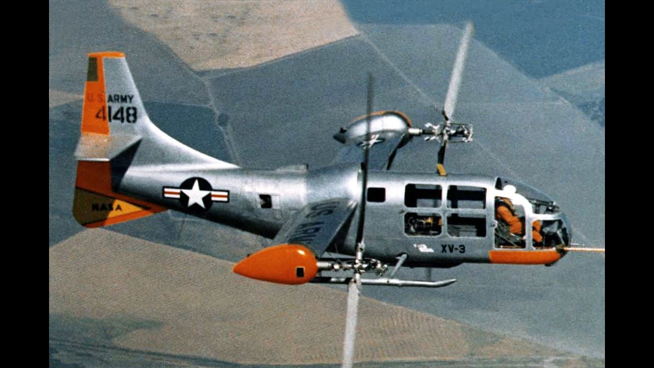 Bell XV-3 Convertiplane Promo Film - 1960