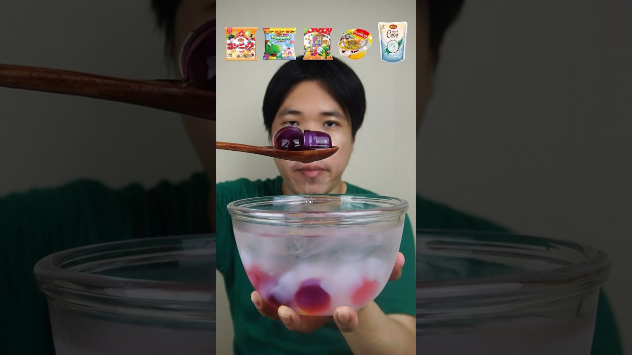 MAKAN SERBA INACO JELLY #asmr #mukbang
