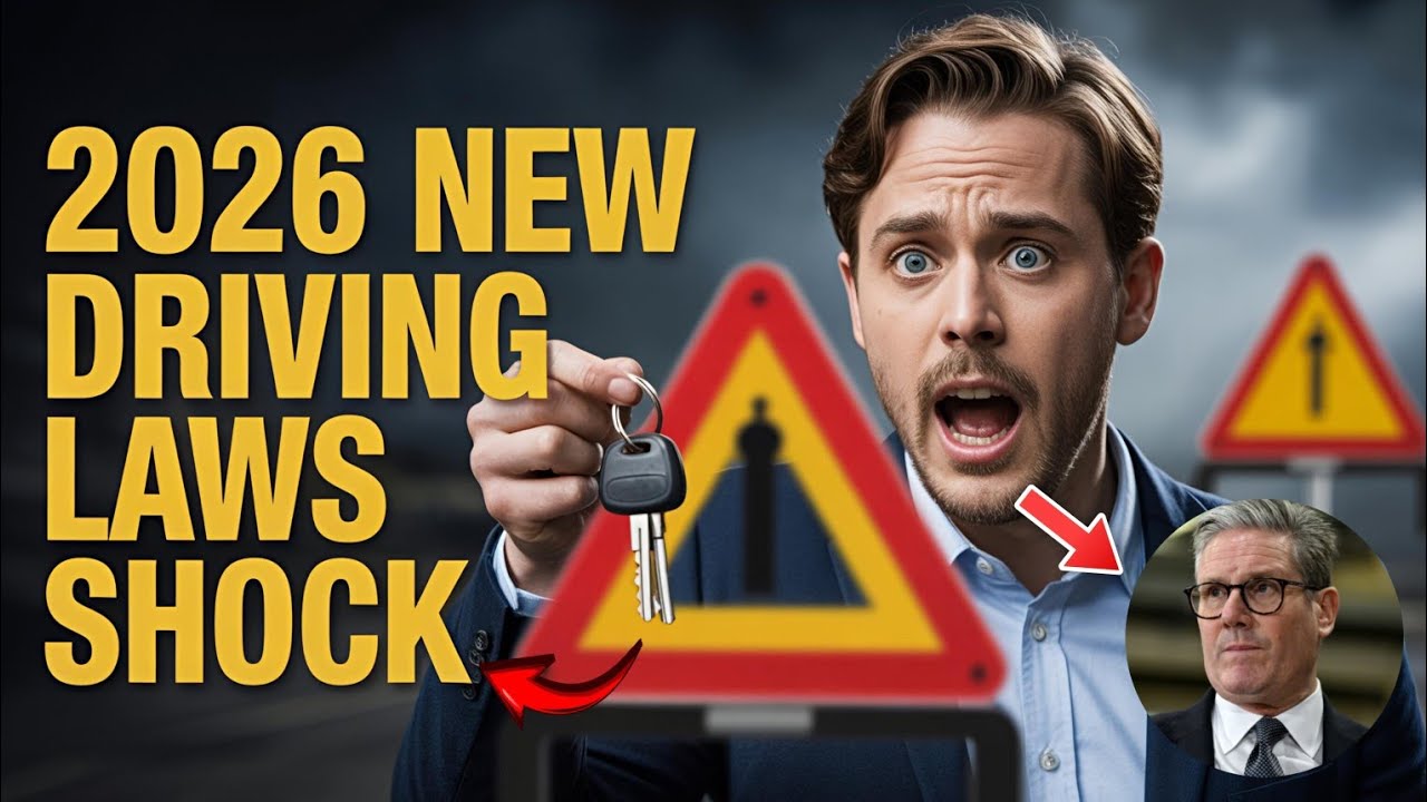 Изменения в правилах дорожного движения Великобритании, вступающие в силу в 2026 году, водители Н...