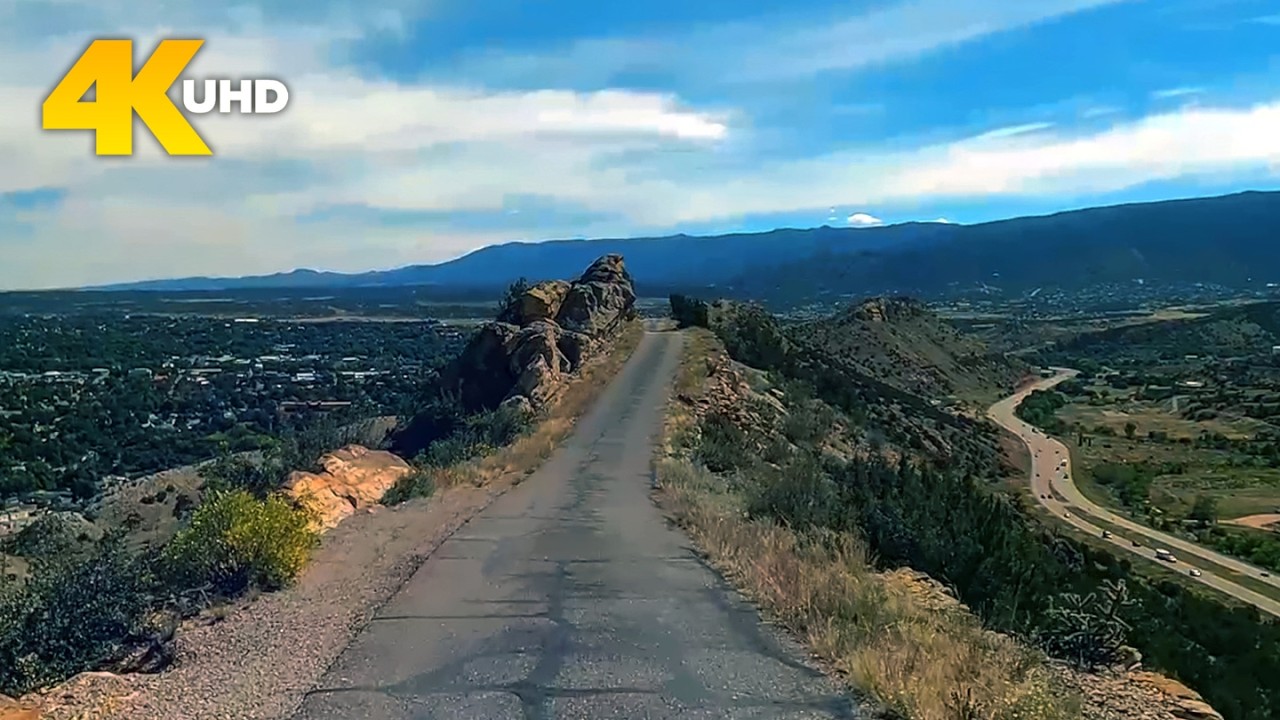 Skyline Drive in Ca&ntilde;on City, Colorado | Scenic Cliffside 4K Driving Tour