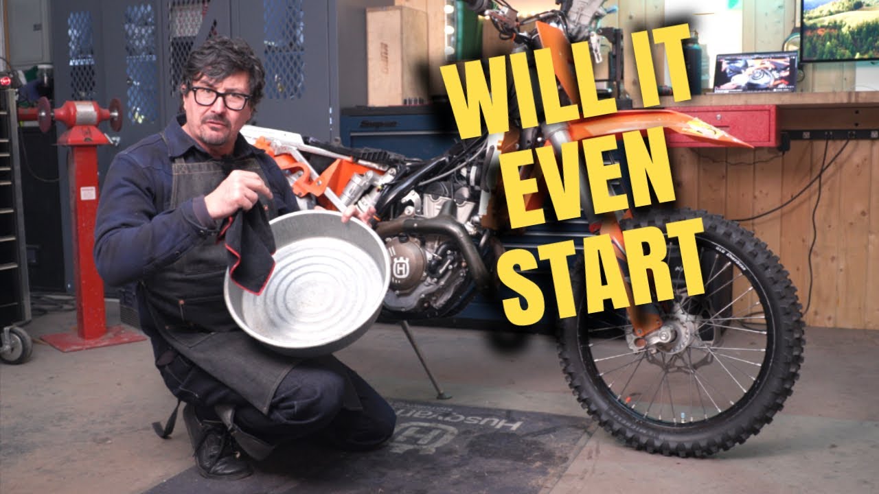 48 Hours to Save a Wrecked KTM—Will It Even Run?