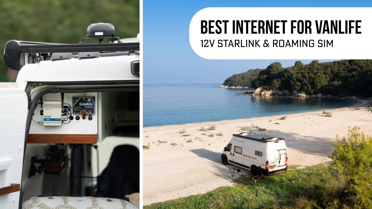 Best internet for Vanlife - 12v Starlink with roaming SIM redundancy